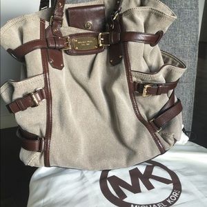XLarge Canvas/leather Michael Kors